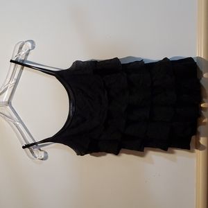 Banana Republic ruffle spaghetti strap top